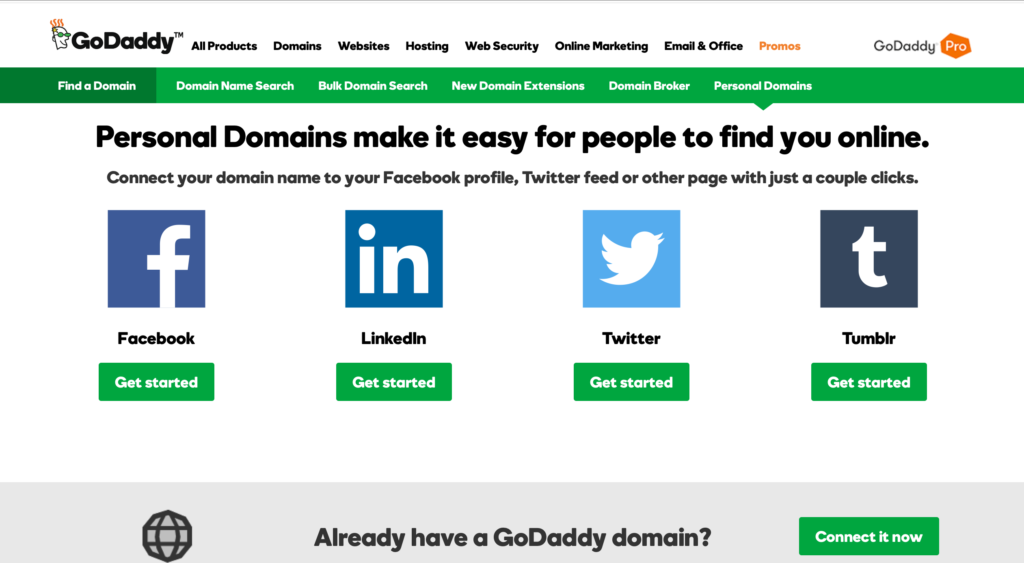 Connect your social feed to a .build domain
