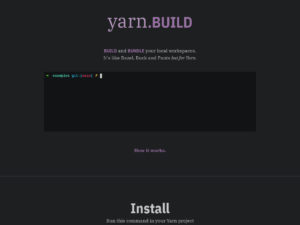 yarn.build