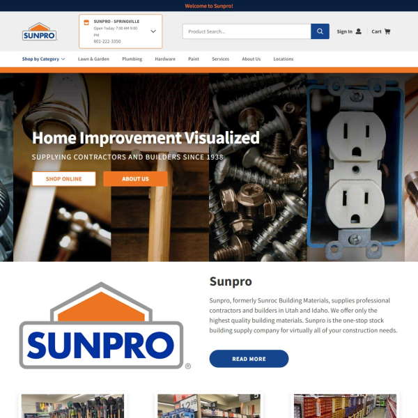 Shopsunpro.build